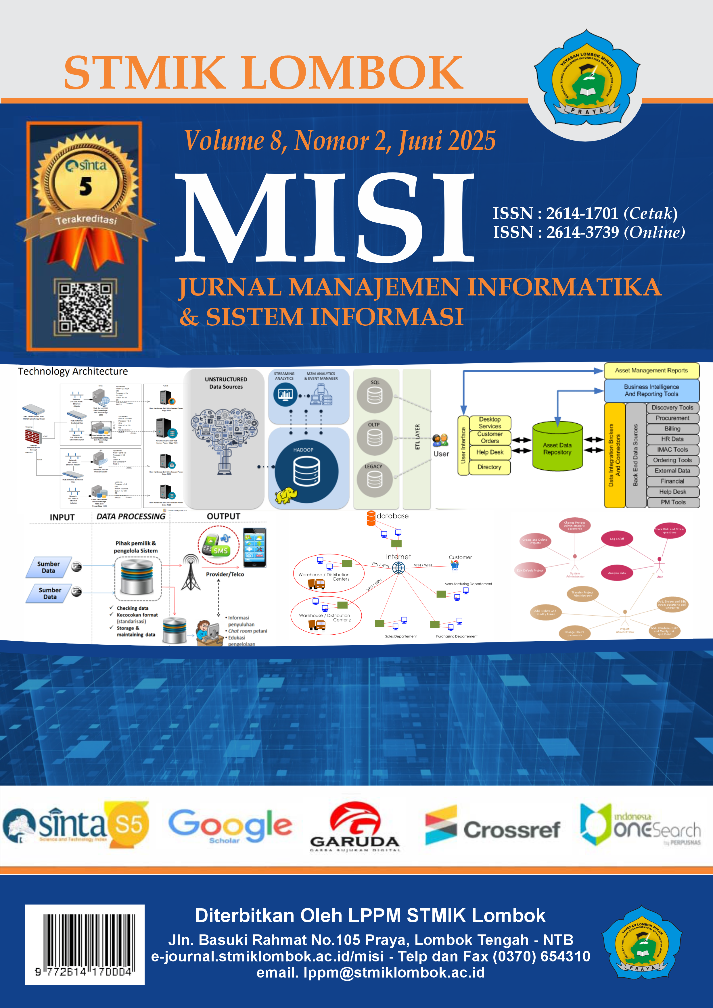 					View Vol. 8 No. 2 (2025): MISI Juni 2025
				